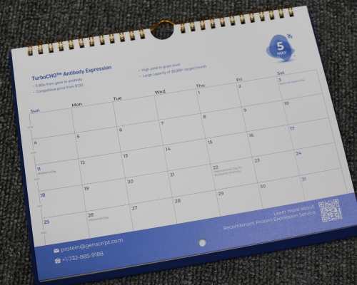 外贸台历挂历定制